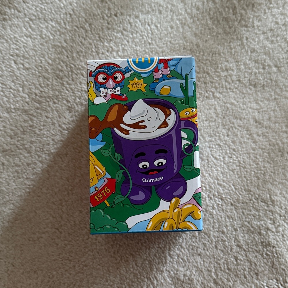 McDonald's Canada Exclusive Collector Cup Glass Grimace Limited Edition SEALED